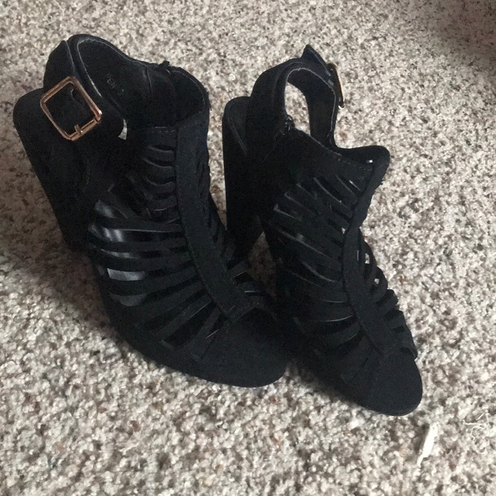 Top Moda caged heals. Size 5